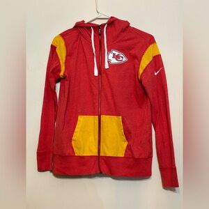 Women's Nike Red/Gold Kansas City Chiefs Monaco Lightweight Full-Zip Hoodie NFL
